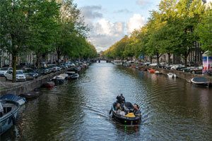 Use Of A Barrier Device To Reduce Plastic Waste From Canals